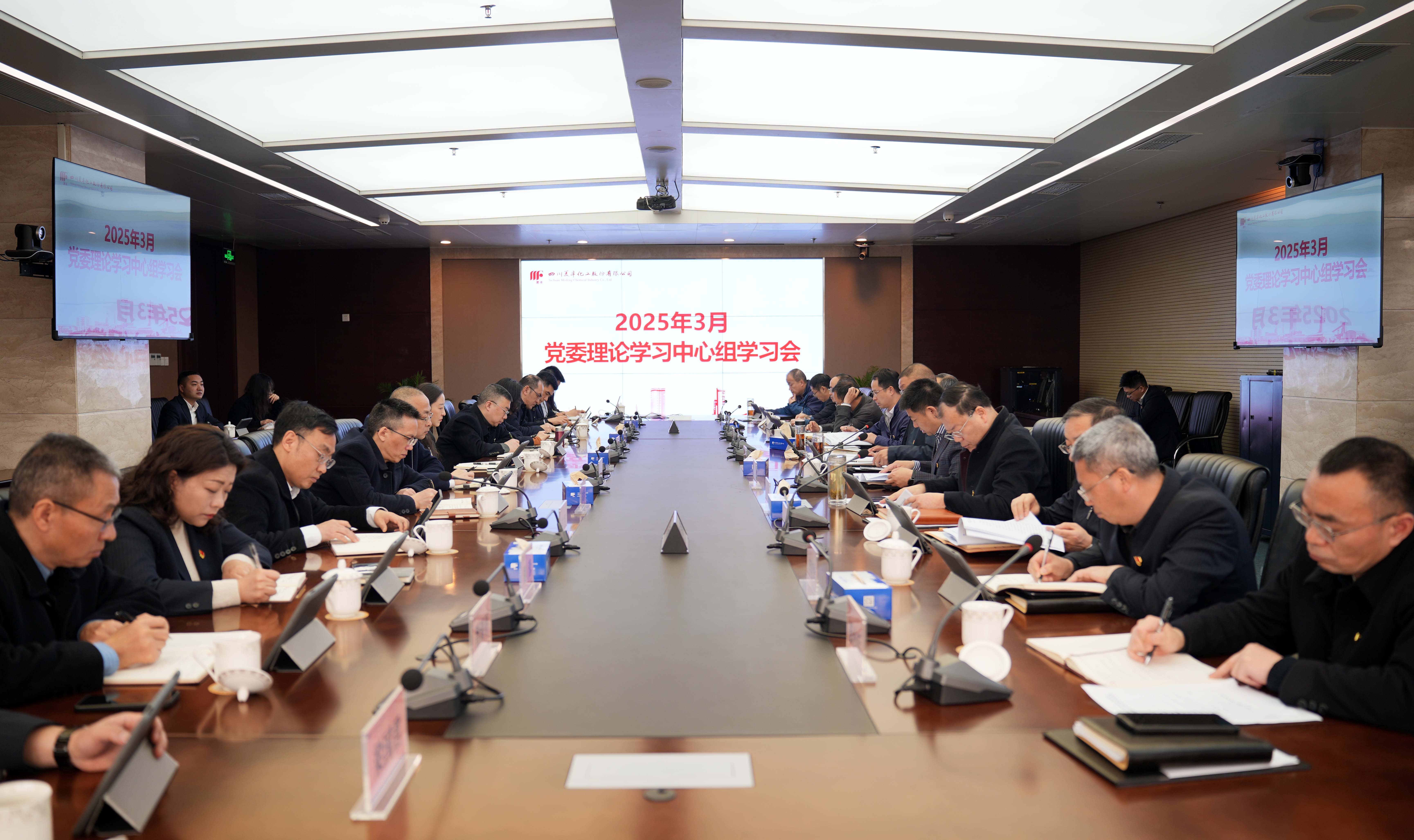 公司召開黨委理論學(xué)習(xí)中心組學(xué)習(xí)會(huì)